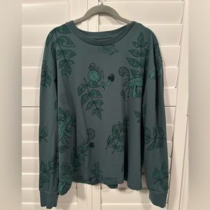 Disney Women’s Alice and Wonderland Long Sleeve Tee